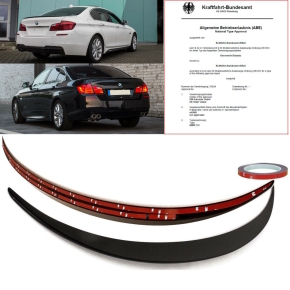 Schwarz Auspuffblenden SET eckig + Zubehör passend für BMW F10 F11 550  M-Umbau