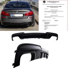 Sport-Performance Heckdiffusor Schwarz Glanz passt...