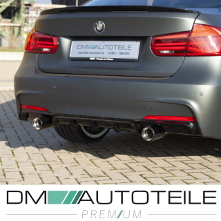 Heckspoiler Für BMW F30 M Performance Hecklippe Schwarz Glänz 12-18 Spoiler