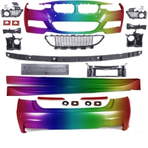 Umbau Sport-Bodykit Vorne Schweller Hinten LACKIERT...