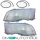 2x Headlight Glass Cover headlamp Lens Sedan Estate +SEALS fits on BMW E46 98-01