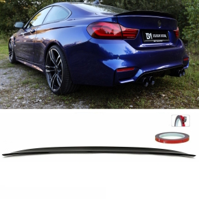 2x Kühlergrill Schwarz Glanz Doppelsteg +Emblemhalter passend für BMW 4er  F32 F33 F36 auch M4 + M alle Modelle