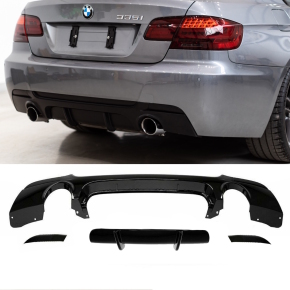 PERFORMANCE Rear Diffusor Black Gloss fits on BMW E92 E93...