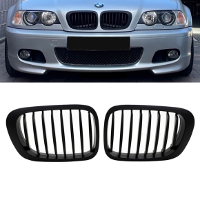 Angel Eyes Scheinwerfer Schwarz für BMW 3er E46 Coupe Cabrio 1999 2000 –  SpeedyParts