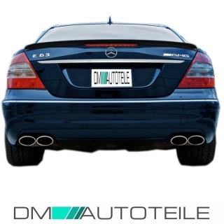 Mercedes W211 Rear Spoiler Black Painted Accessories For E63 Amg Mercedes W211 Rear Spoiler Black Painted Accessories For E63 Amg