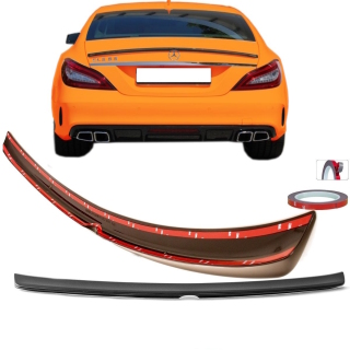 Mercedes CLS C218 Kofferraum Heckspoiler Spoiler Schwarz +Zubehör für CLS 63 AMG