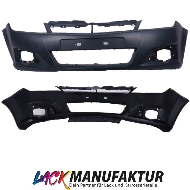 Set PAINTED Opel (Vauxhall) Tigra Twin Top Front Bumper 04-09 primed