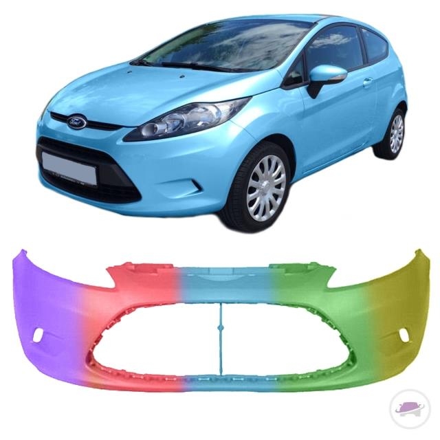 STOßSTANGE VORNE UNLACKIERT NEU für Ford Fiesta JA8 13-17 PDC