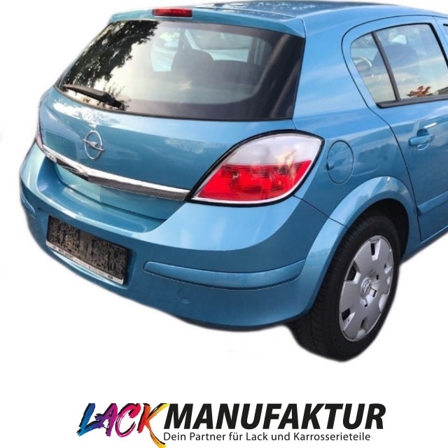 Opel Vauxhall Astra H Rear Bumper 04 10 5 Doors Only Park Assist Painted