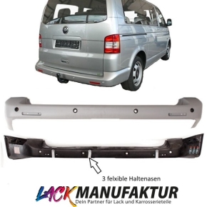 Set Painted VW T5 Multivan Caravelle rear Bumper for Park...