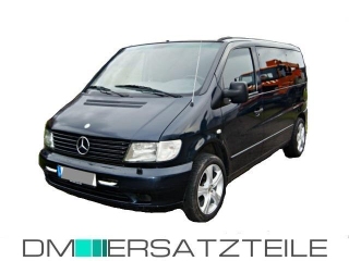 Set Painted Mercedes Viano Vito Front Bumper 95 03 Top Part Set Painted Mercedes Viano Vito Front Bumper 95 03 Top Part