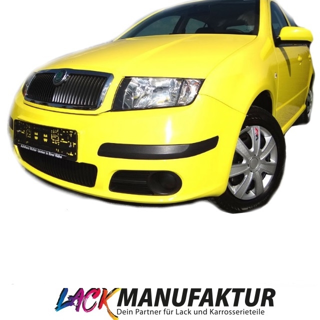 GITTER GRILL STOßSTANGE vorne links SKODA FABIA Combi 6Y5 FABIA 6Y2 NEU