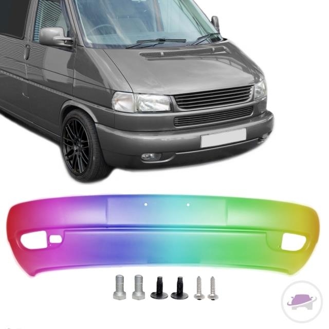 Heated VW Transporter//Caravelle T4 90-03 Right Hand Black Wing Mirror Electric