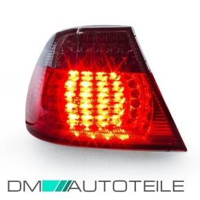 BMW E46 Saloon LED Rear Lights Set Red Smoke Year 98-01