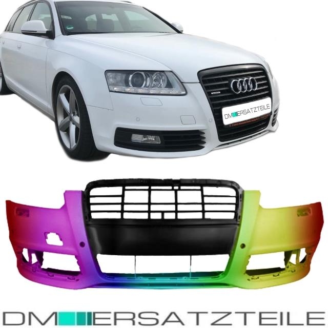 Sport-Stoßstange vorne + Wabengrill passt für Audi A6 4F ab 2004-2011,  709,95 €