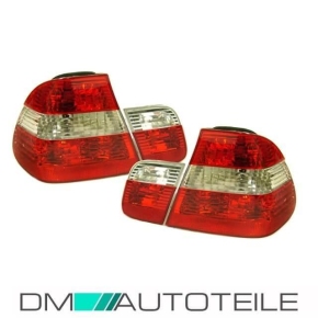 Rear Lights 4-Pcs Red White Cristall OEM Inner+ Outer...