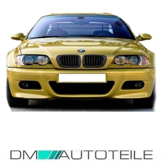 Sport Stoßstange Vorne passt für BMW E46 Vorfacelift + NSW + Kühlergrill nicht M3