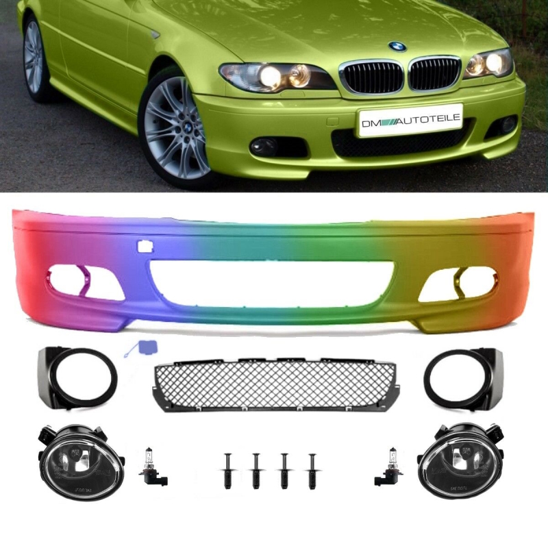 Sport Stossstange Vorne Lackiert Passt Fur Bmw E46 Coupe Cabrio Nicht M Paket Sport Stossstange Vorne Lackiert Passt Fur Bmw E46 Coupe Cabrio Nicht M Paket
