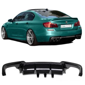 Performance Rear Diffusor Black Gloss Bumper fits on BMW...