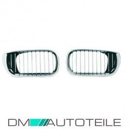 Front Grille Right + Chrome fits on BMW E46 Limousine Estate 01-05