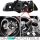 ANGEL EYES HEADLAMPS BLACK XENON+ D2S FACELIFT DESIGN FITS ON BMW 5 E39 95-00
