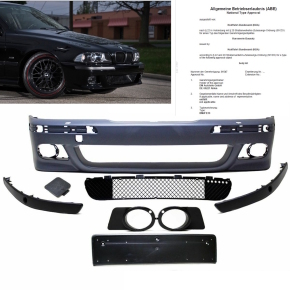 Facelift Set Angel Eyes Xenon headlights Set D2S / H7 Saloon Estate fits on  BMW E39 00-03 + D2S Bulbs