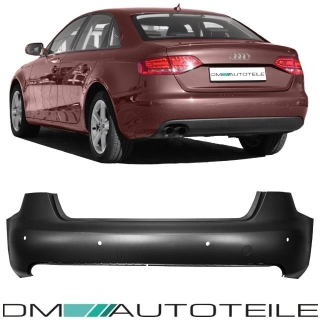 Audi A4 B8 Saloon Rear Bumper for Parking System up...