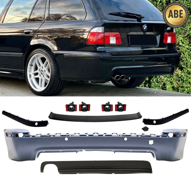 passend für BMW E39, Heckspoiler lip Diffusor Heck Kofferraum Auto