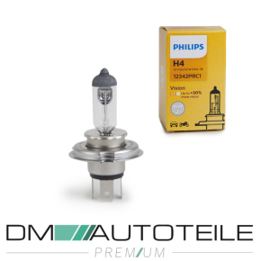 Philips Bulbs H4 12V 60-55W P43t-38 Vision-30%(1 piece)