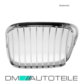 2x Kidney Front Grille Chrome fits on BMW 5-series E39 all Models + M M5 95-03