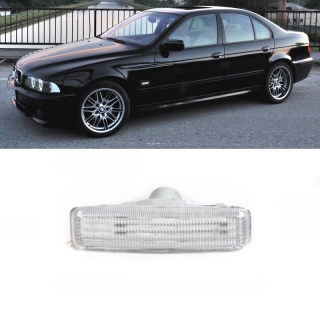 Seitenblinker Weiß Facelift Design passt für BMW E39 Limousine Touring 95-03 (Stück)