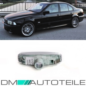 Seitenblinker Weiß Facelift Design passt für BMW E39 Limousine Touring 95-03 (Stück)