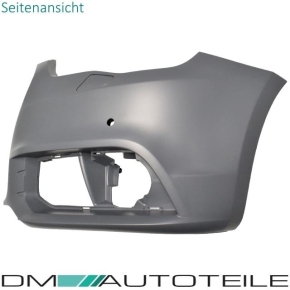 Audi A1 8X Front Bumper Corner Left for SRA &amp; PDC...