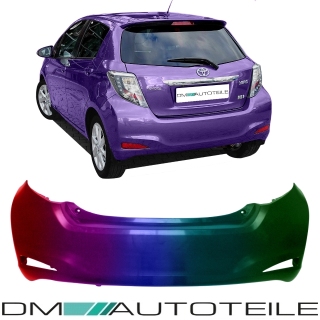 Toyota Yaris 2006-2009 Heckstoßstange hinten Schürze lackiert in Wunschfarbe Toyota Yaris 2006-2009 Heckstoßstange hinten Schürze lackiert in Wunschfarbe