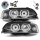 Set BMW 5er E39 Angel Eyes Xenon headlights + Philips X-Treme Vision bulbs D2S/H7 95-00