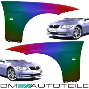 SET Lackiert BMW 3er E92 E93 Kotflügel Rechts &...