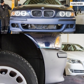 SPORT Bodykit Stoßstange Limousine KOMPLETT passt für BMW E39 außer M M5 mit*ABE