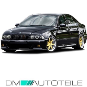 BMW 5-Series E39 Sport Front Bumper  with SRA+PDC +Fogs Yellow for M5 +Clips