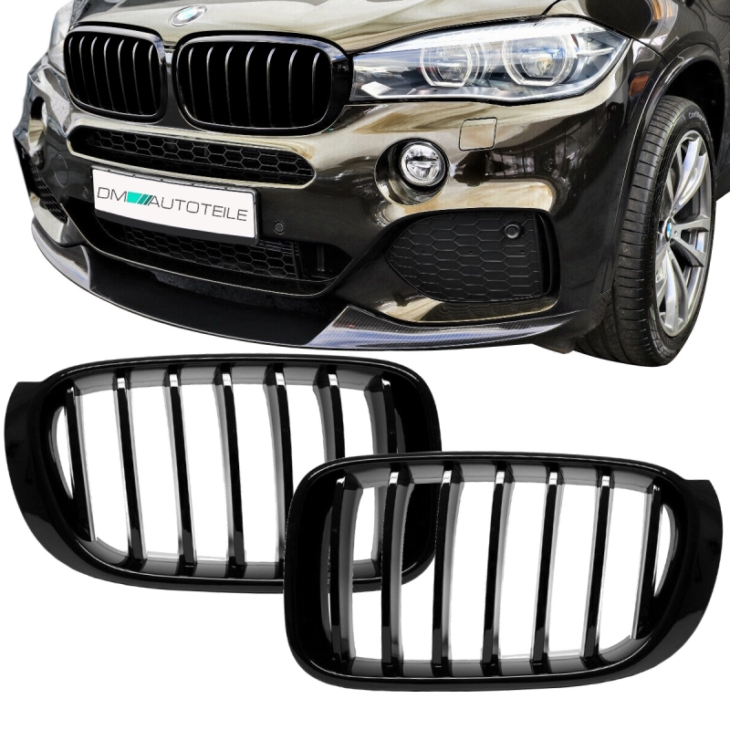 SLONGK pour BMW M Sport F20 F21 F32 F33 F06 F12 X5 F15 X6 F16 ABS Chrome Volant D/écoration Cadre Garniture Accessoires De Voiture Int/érieur