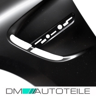 Set Wings Fender Sport + Adapter for Emblem Black Gloss fits for BMW F30 F31 bj.11-19