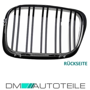 SET Sport Kidney Front Grille Dual Slat Black fits BMW E39 all Models 95-04 + M