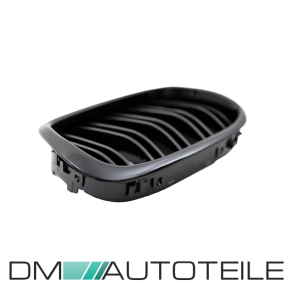 SET Sport Kidney Front Grille Dual Slat Black fits BMW E39 all Models 95-04 + M