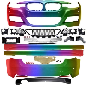 Sport Bodykit LACKIERT 2 Exhaust Left fits for BMW...
