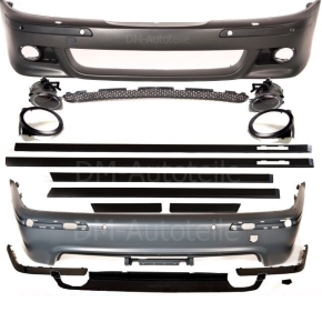 SALOON SEDAN Sport BUMPER FULL BODYKIT PDC+FOGS+fits on BMW E39 w/o M5 M-Tech