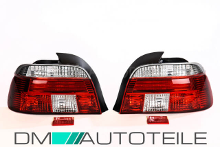 Rückleuchten Set in Rot Weiß Klarglas für 5er BMW E39 Limo 95-00 Heckleuchten