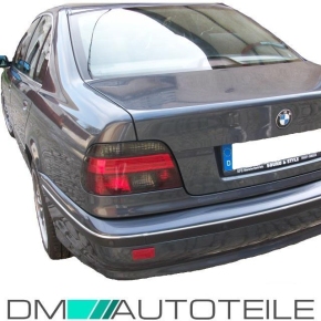 Set Facelift Upgrade Red Smoked Saloon Rear lights + Front headlights + Side Indicators  fits on BMW E39  95-00