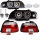 Set BMW E39 Xenon Headlights + Rear Lights+-Indicators +Bulbs Facelift Look 95-00