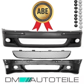 SPORT Front BUMPER ABS for PDC+Washer fits on BMW E39...