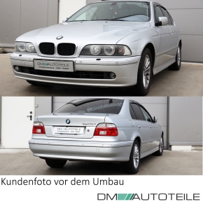 SALOON SEDAN SPORT BUMPER FULL BODYKIT PDC+FOGS FITS ON BMW E39 w/o M5 M