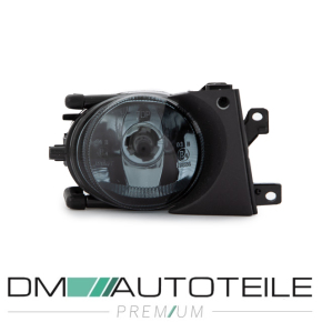 SET 2x FOG LIGHTS FACELIFT CLEAR SMOKE BLACK FITS BMW E39...
